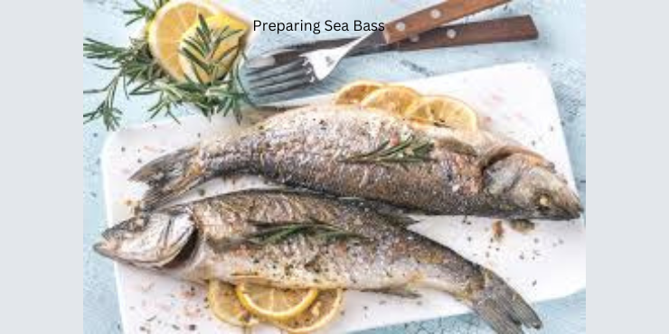 cooking sea bass