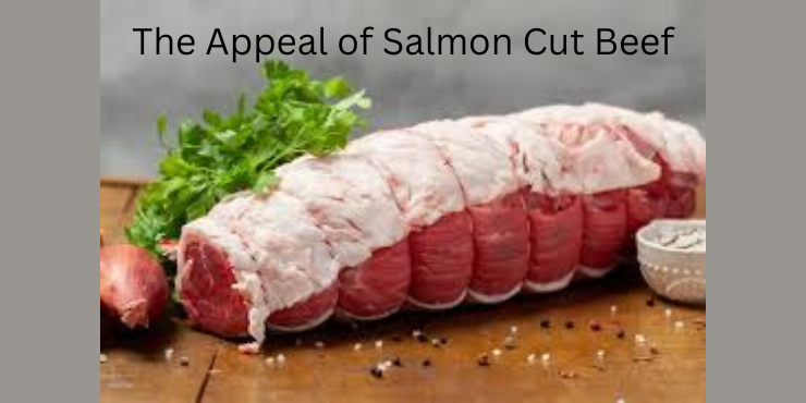 salmon cut beef