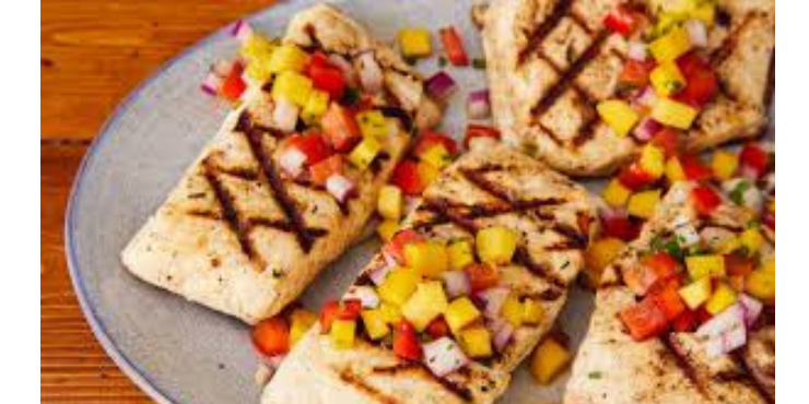 grilled halibut